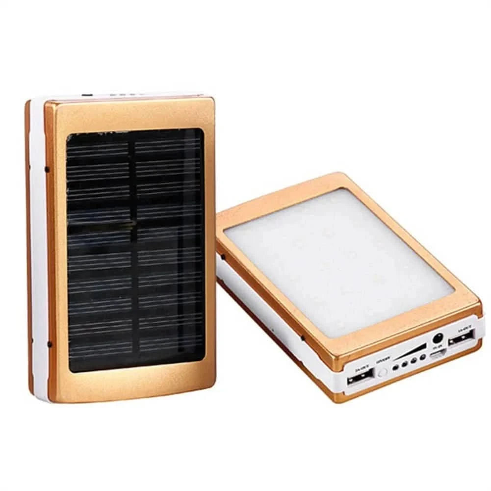 Dual USB Solar Mobile Power Bank | Portable Battery Charger for Camping & Outdoors | SEC88