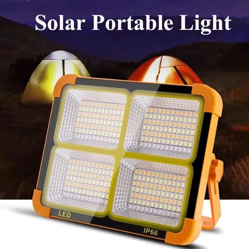 Solar Portable Lantern & Power Bank | Rechargeable LED Camping Light