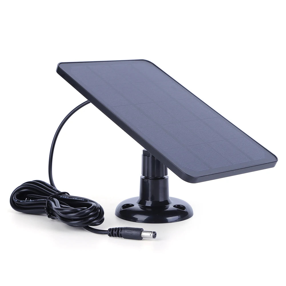 10W 5V Solar Panel – Waterproof Charger for Security Cameras