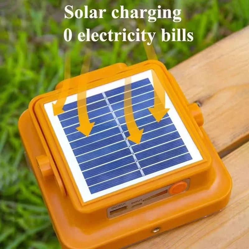 Solar Portable Lantern & Power Bank | Rechargeable LED Camping Light