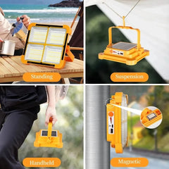 Solar Portable Lantern & Power Bank | Rechargeable LED Camping Light