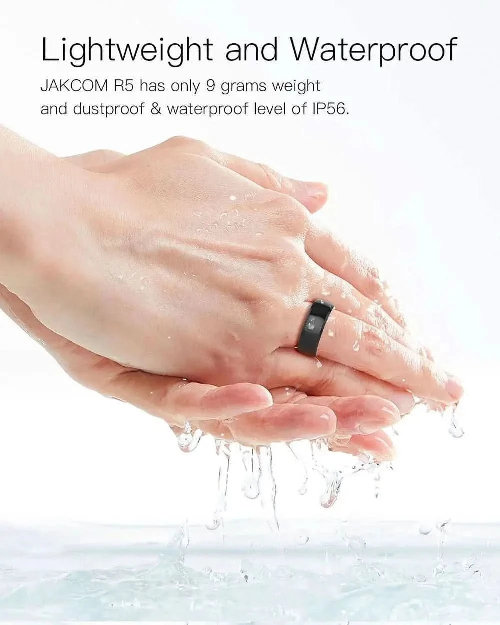 JAKCOM R5 Smart Ring - Magic Watch, Women's Mechanical Watches & Solar Photo Printer