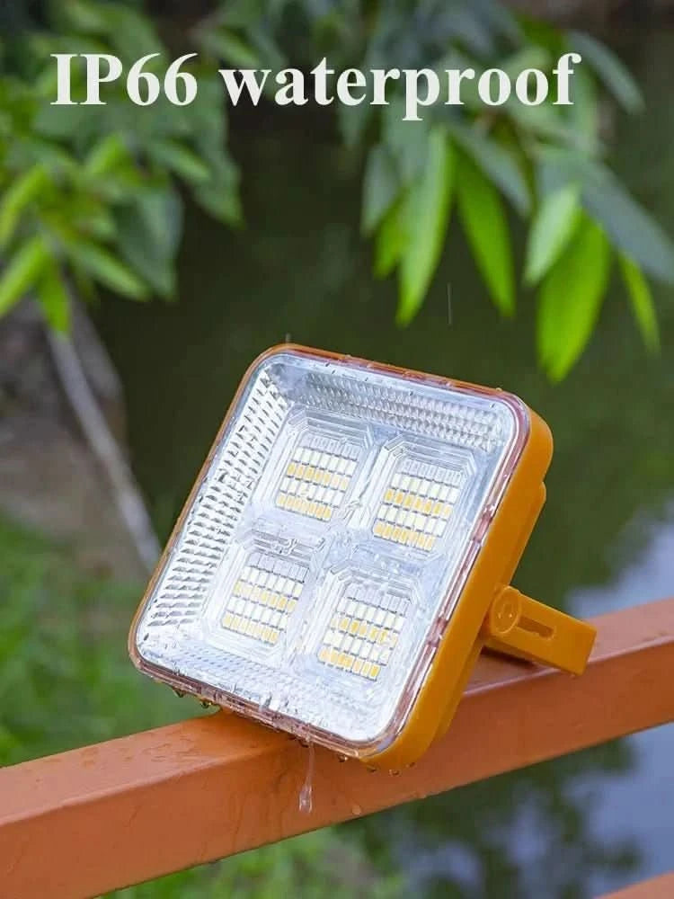 Solar Portable Lantern & Power Bank | Rechargeable LED Camping Light