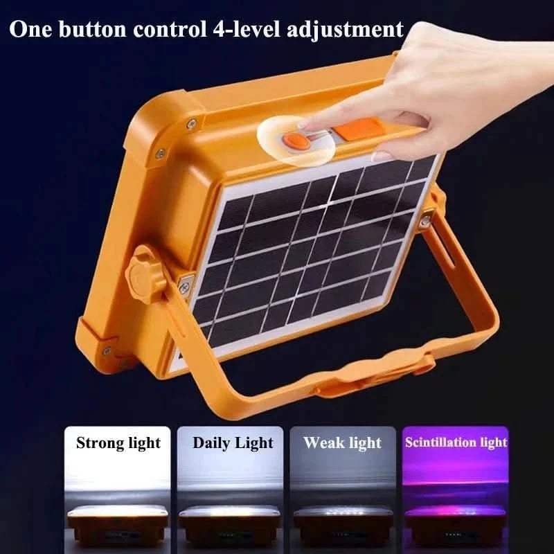 Solar Portable Lantern & Power Bank | Rechargeable LED Camping Light