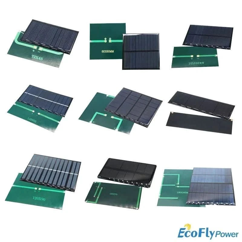 Wholesale 6V Mini Solar Panel for DIY Projects - 70mA to 550mA | Solar Battery Charger Module