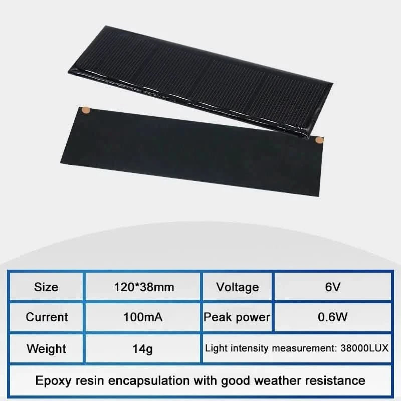 Wholesale 6V Mini Solar Panel for DIY Projects - 70mA to 550mA | Solar Battery Charger Module