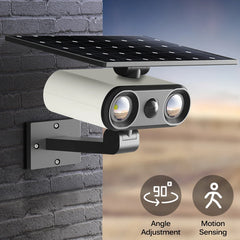 Wireless Dummy Security Camera Floodlights for Garden & Driveway