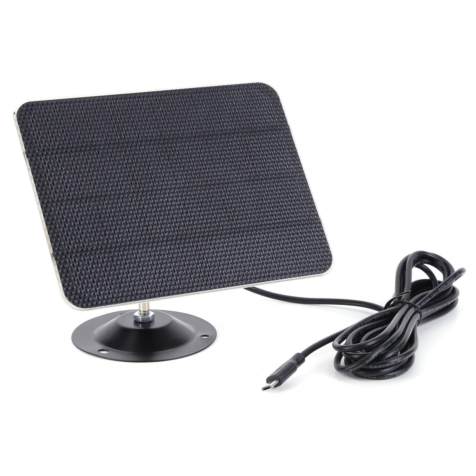 10W 5V Solar Panel – Waterproof Charger for Security Cameras