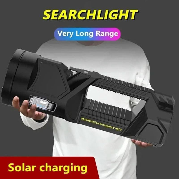 Solar-Powered Adventure Flashlight