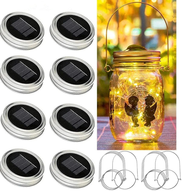 Twinkle Solar Jar Lights